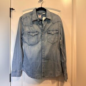 Men’s Slim Fit Levi’s Denim Shirt